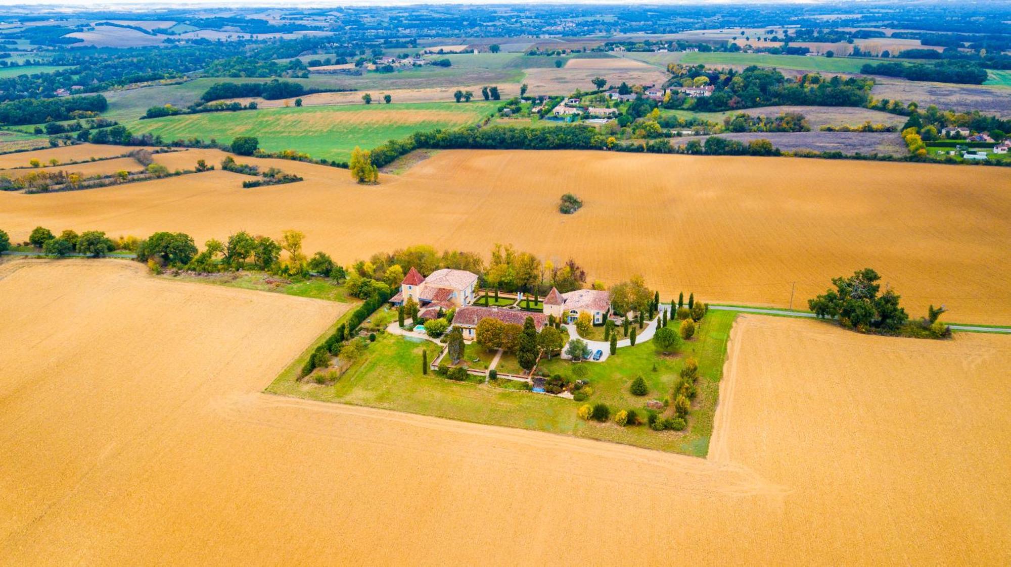 Propriete Le Monneton Bed & Breakfast Sainte-Christie Exterior photo
